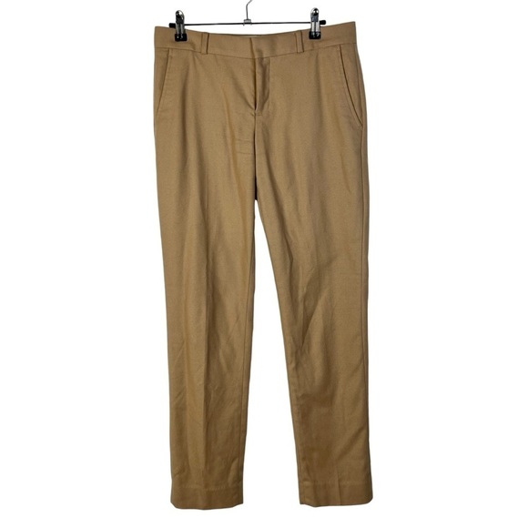 Banana Republic Camel Brown Ryan Nova Fides Straight Leg Wool Dress Pants 2 - Picture 1 of 5